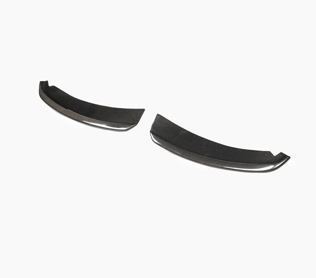 BMW E82 carbon splitter for E82 M TECH bumper