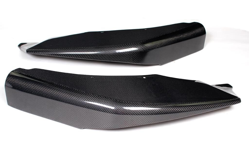 F06 F12 F13 6 series MTECH carbon fiber front lip aprons fit for bmw ( fit for MTECH bumper only)