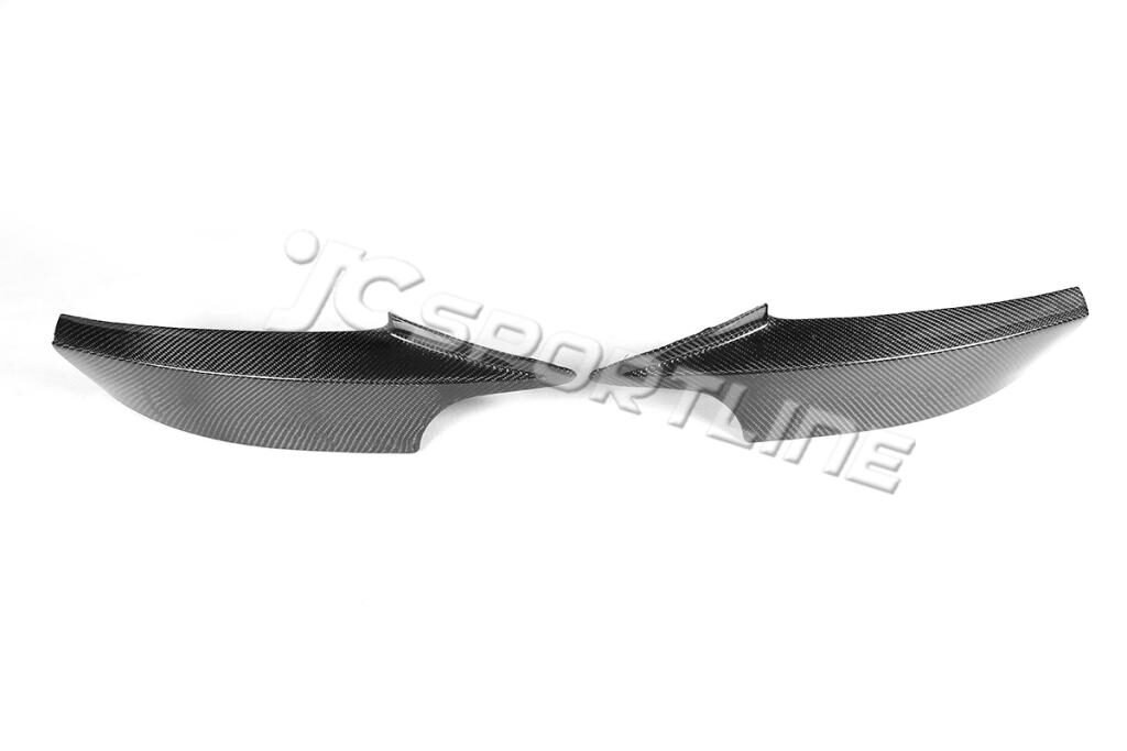 carbon fiber Front bumper lip apron splitter Spoiler flaps Fit For BMW F34 3 Series GT M SPORT BUMPER 14-2015 2pcs/set