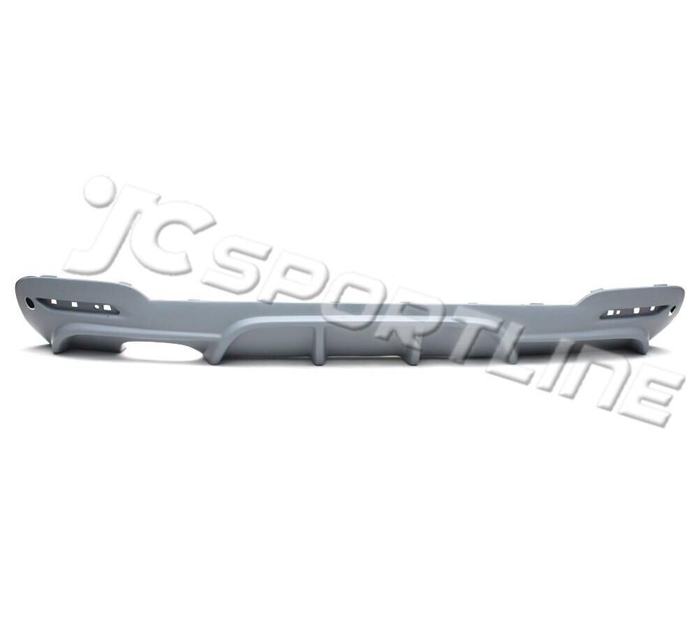 FRP grey primmer unpainted rear bumper diffuser spoiler quad exhuast dual outlet Fit For BMW F34 3Series GT M-Sport bumper 2014 UP