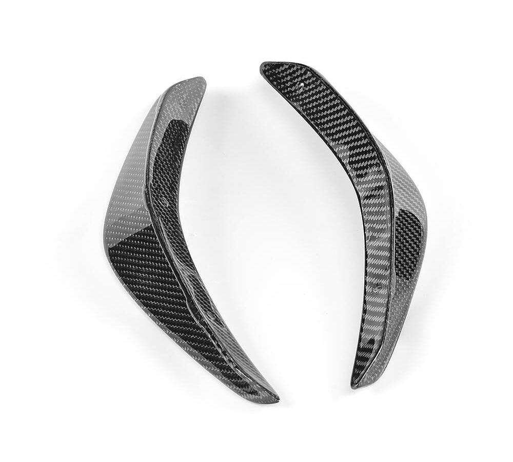 for benz GLA X156 Carbon Fiber front bumper fins