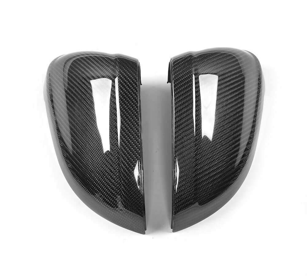 Direct Replacement Carbon Fiber Car Mirror Covers for AUDI A4 B9 2017(Fits: A4 B9)