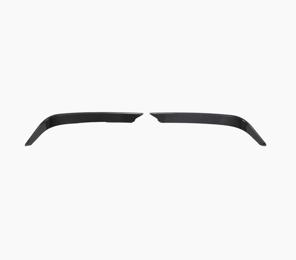 For Alfa Romeo Giulia 2015-2020 carbon fiber Front Bumper Lip Spoiler Wings 2pcs
