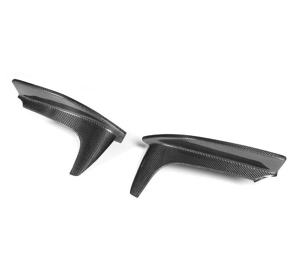 2011 1M E82 1 Series Carbon Fiber Front Splitter Lips Body Kit for BMW 1M bumper only