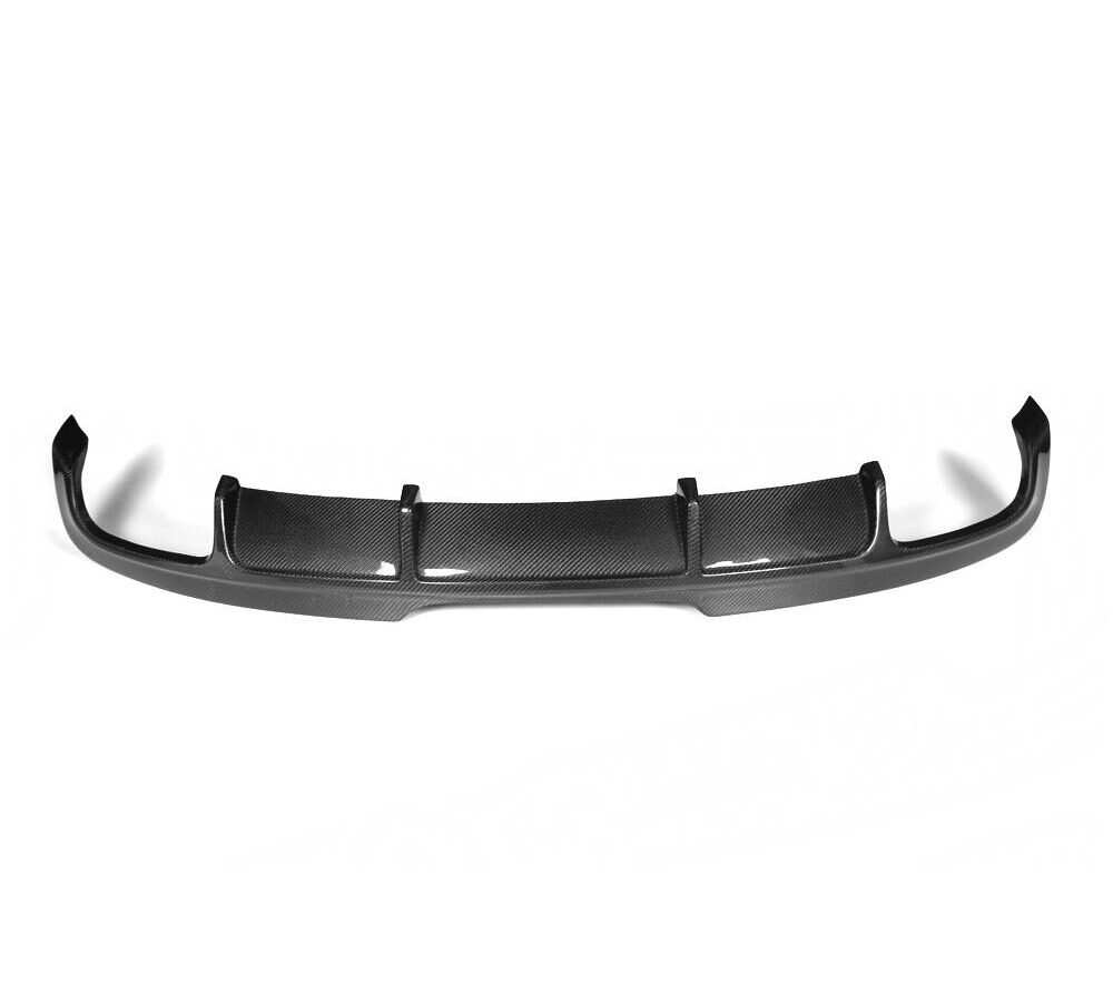 Fits Audi AUDI TT TTS MK2 8J 08-14 REAL CARBON Rear Bumper Lip Diffuser Spoiler
