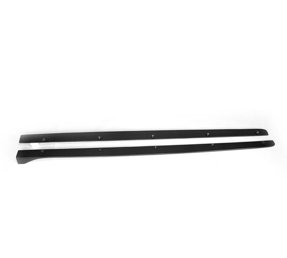 Carbon Fiber Front side skirts body kit for Mercedes W205 sport bumper only