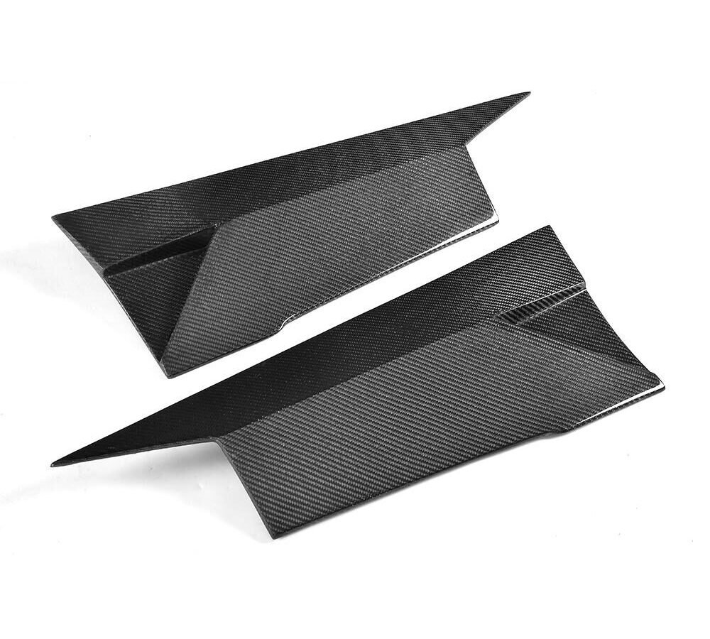 Carbon side body skirts vents for Mercedes Benz S500 S500 Coupe 15-17