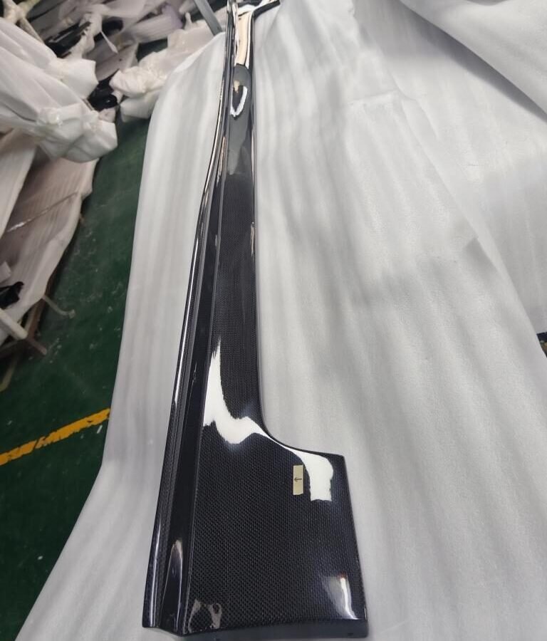 ML-2125碳纤斜纹 Geex Village MINI JCW 3door Side Skirts侧裙 一对两件