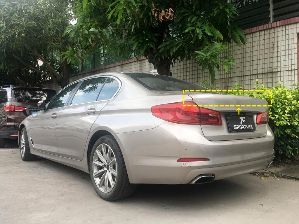 For BMW 5 Series G30 Spoiler 530i 540i Carbon Fiber Rear Trunk Spoiler Wings F90 M5 Rear Spoiler Carbon 2017 – UP