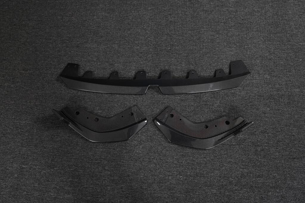 G20 Carbon Front Bumper Lip Spoiler Splitter Diffuser For BMW 3 Series G20