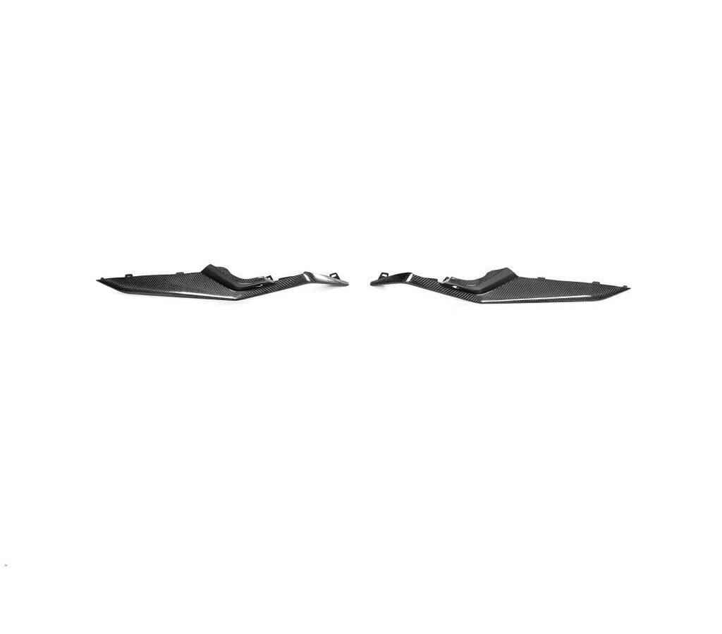Carbon Fiber Front Bumper Fins for Chevrolet Corvette C8 Z06