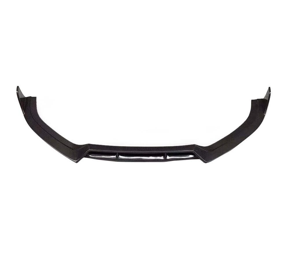 Carbon Fiber Front Bumper Lip Spoiler Bodykit Fit For AUDI A6 S-LINE S6 2016-2019