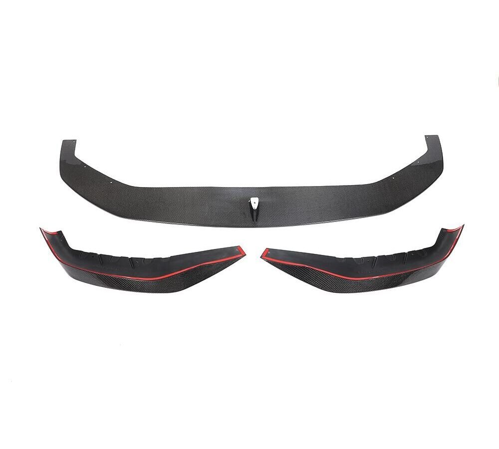 Carbon Fiber Front Bumper Lip For BMW 5 Series G30 G31 M-TECH M Sport Package Car Styling