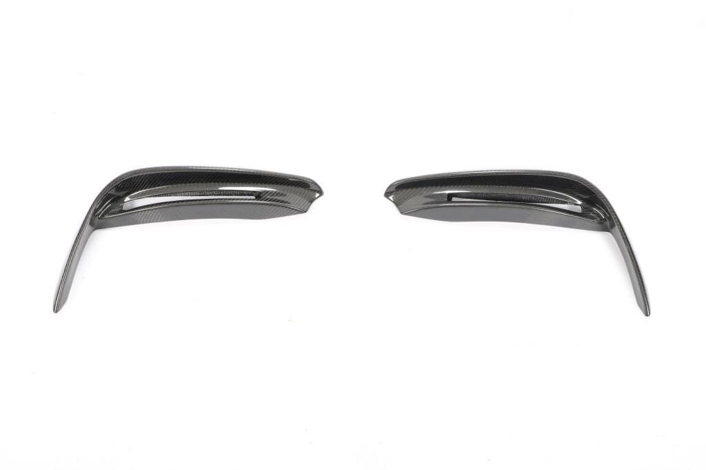 for Mercedes Benz V class V250 Vito Standard 2016-2018 carbon fiber front bumper canards