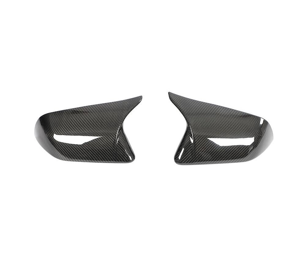 Real Carbon Fiber For Ford Mustang 2015-2020 carbon fiber Side Wing Rearview Mirror Cap Case Shell Cover Trim Car Accessories All Version