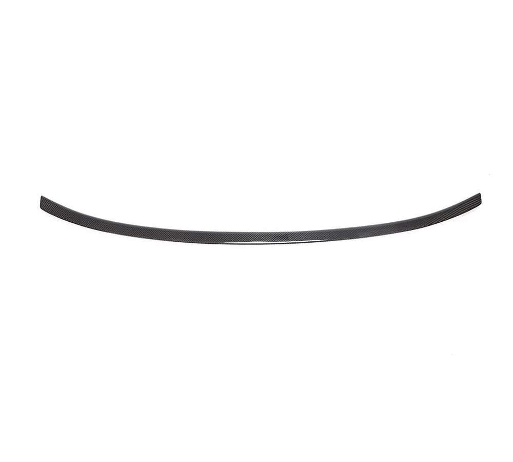 carbon fiber rear trunk spoiler lid wing for audi a6 c8 2019+