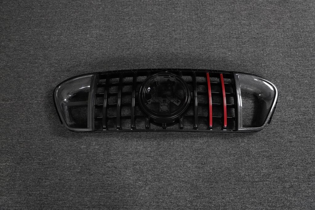carbon fiber front bumper grill For Mercedes-Benz GLE63 2021-2023
