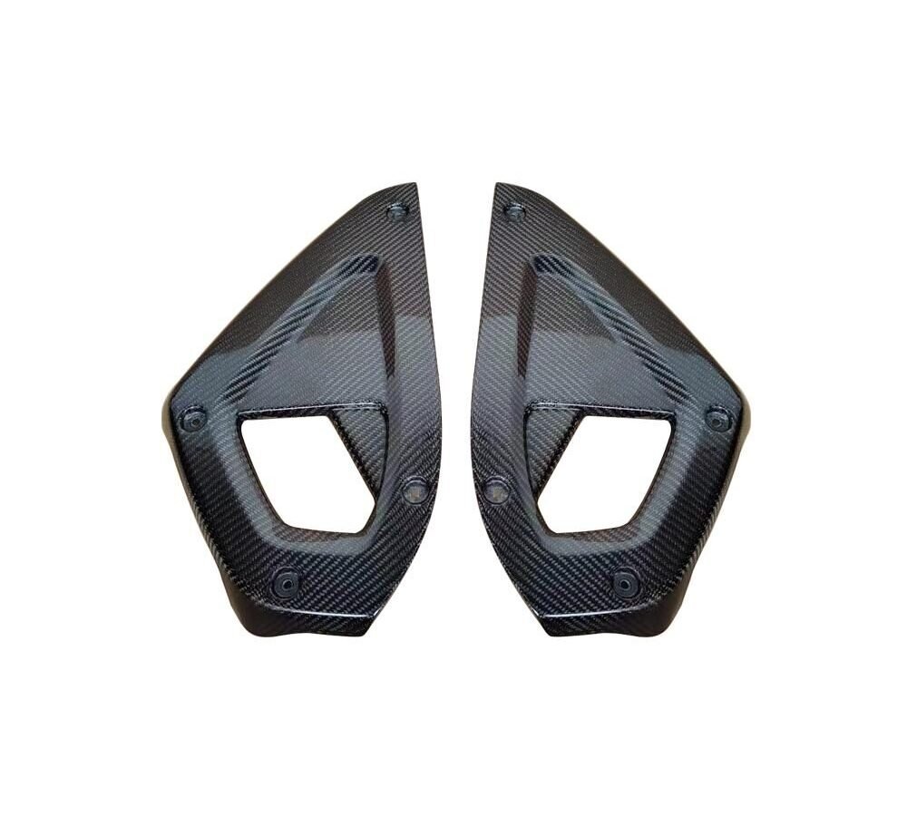 For Land Rover Defender Carbon Fiber replacement instrument panel trim 2pcs/set