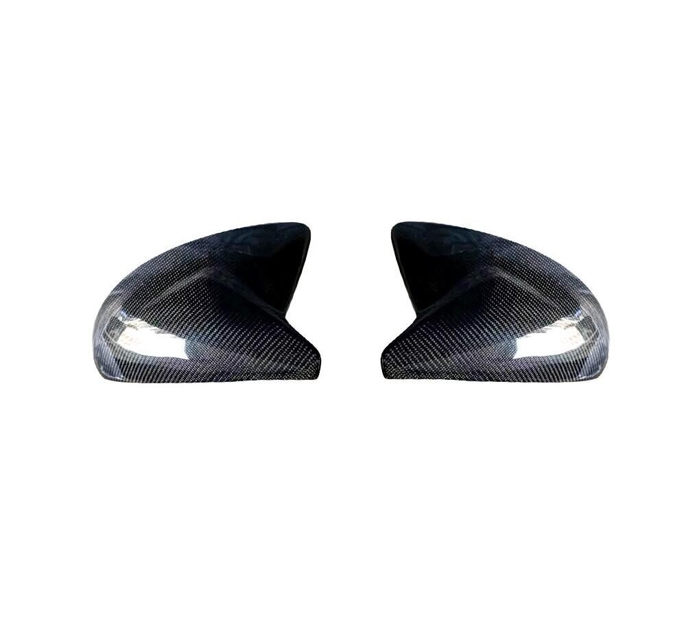 For Audi A7/A7 Sline/S7/RS7 Replacement Carbon Fiber Rearview Side Mirror Cover Caps without lane assistant