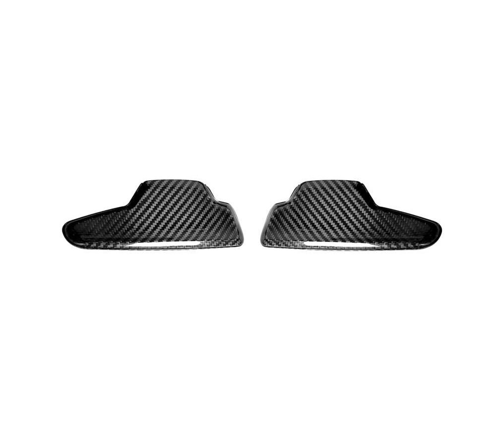 prepreg dry carbon fiber Steering Wheel Paddle Shift Cover Carbon Fiber For Corvette C8 2020-2022