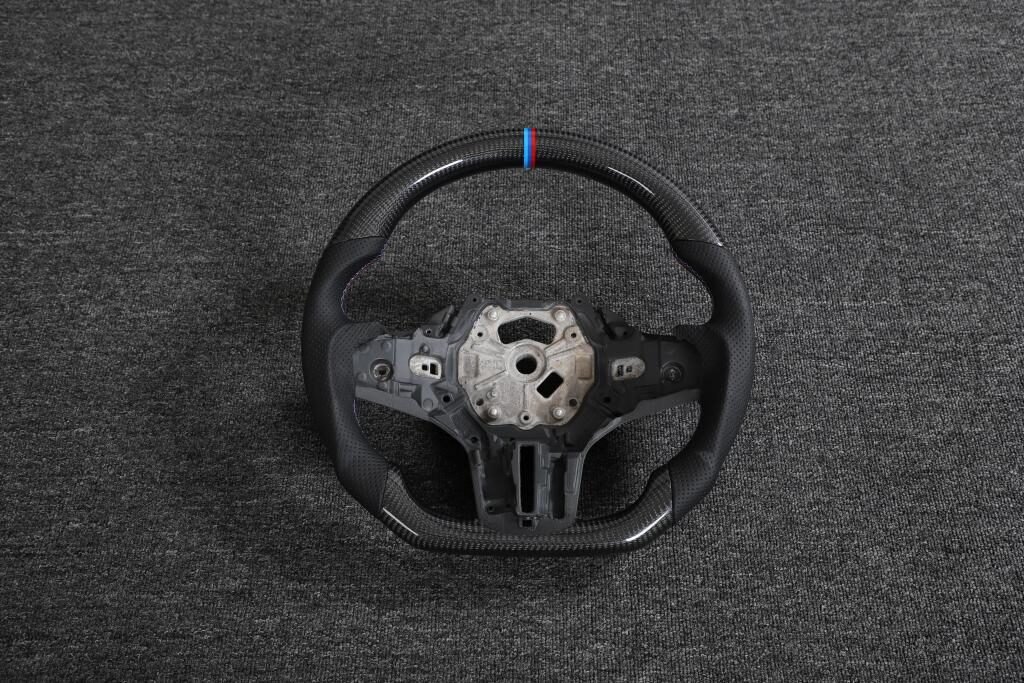 Custom Carbon Fiber Steering Wheel For Bmw G Series M3 G80 M4 G82 M5 F90 M8 X3m X4m X5m X6m G3x G1x G0x M Sport