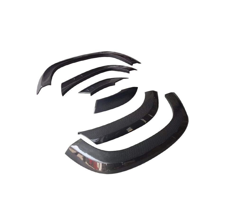 6P Car Wheel Arch Cover Trim Fit For Land Rover Defender 110 2020-2023 Gloss Black
