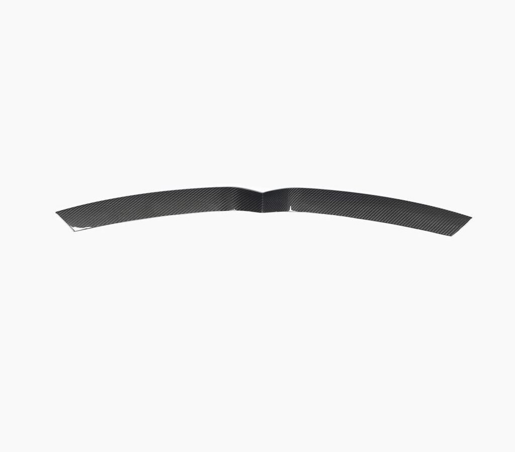 Real Carbon Fiber For Tesla Model X Car Front Centre Grille Mesh Logo Cover Trim Protection Car Stylin
