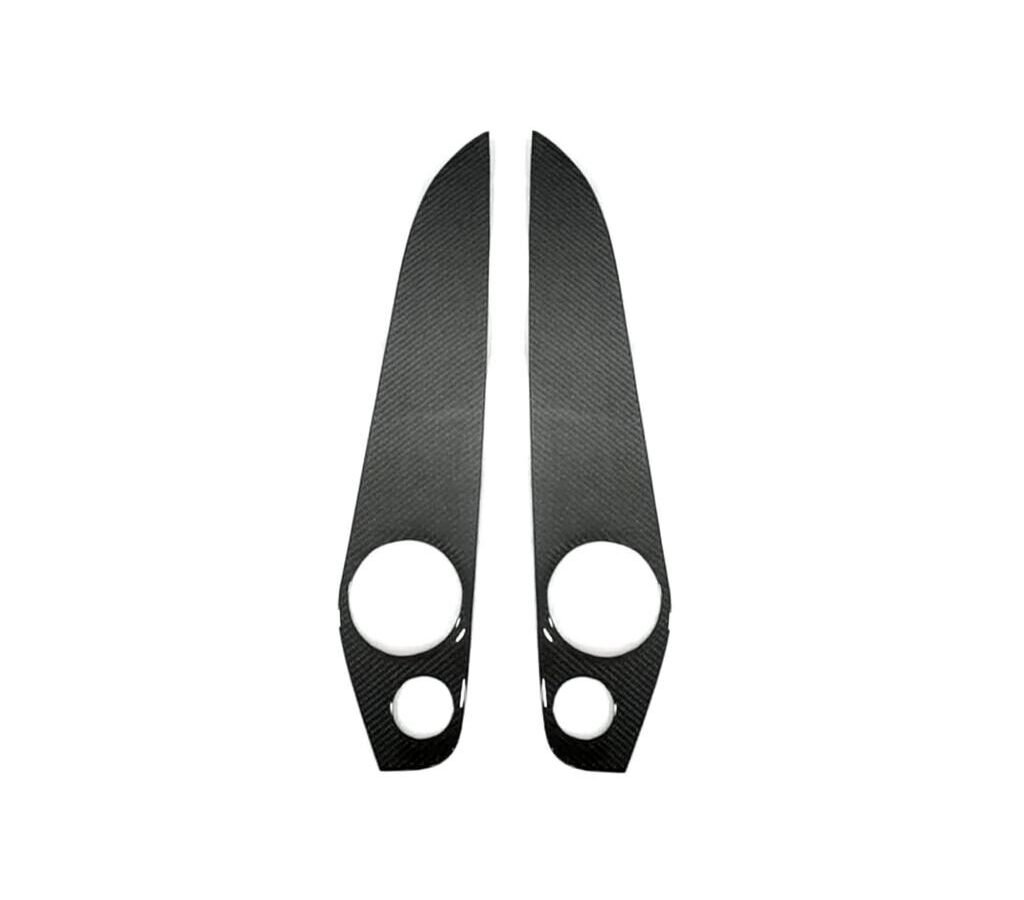 For Mercedes W205 C253 Centre And Door prepreg dry carbon fiber Interior Trim