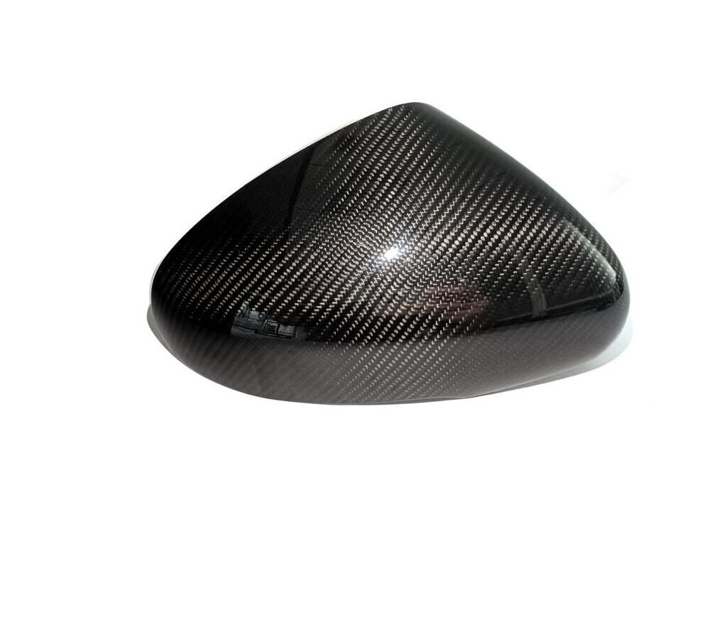 For Kia Stinger K8 2018-2023 Dry Carbon Fiber Side Wing Mirror Cover Caps Add On