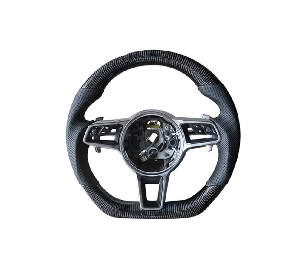 Panamera (2017+) Carbon Fiber Multi-Function Sports Steering Wheel – Porsche
