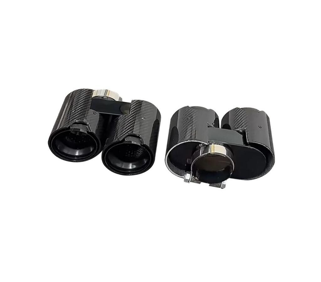 New 4 Series G22 G26 Carbon Fiber rear bumper exhuast tips