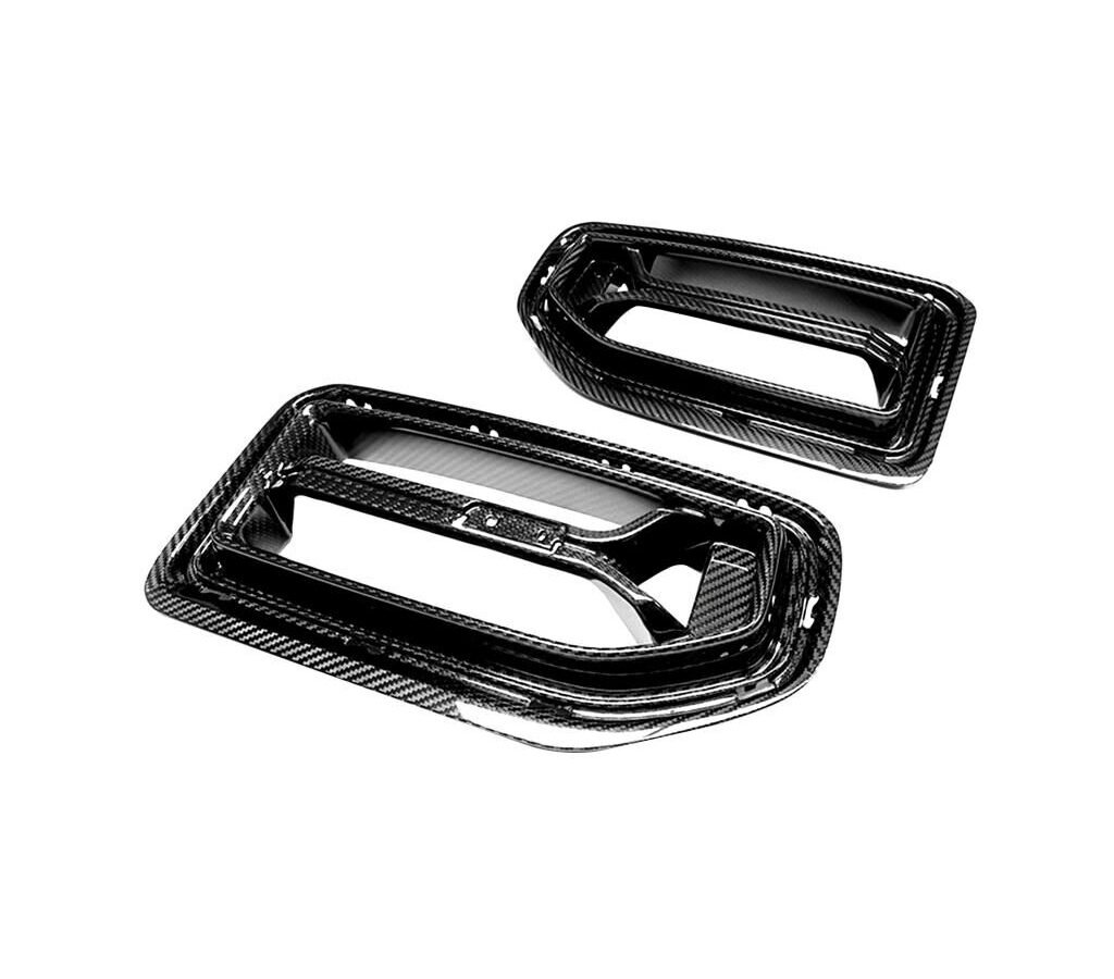 Fits For BWM M2 G87 2022 2023 Real Carbon Fiber Front Upper Grille Bumper Cover