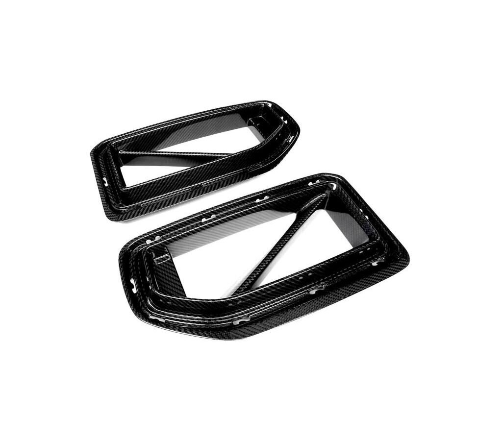 Fits For BWM M2 G87 2022 2023 Real Carbon Fiber Front Upper Grille Bumper Cover