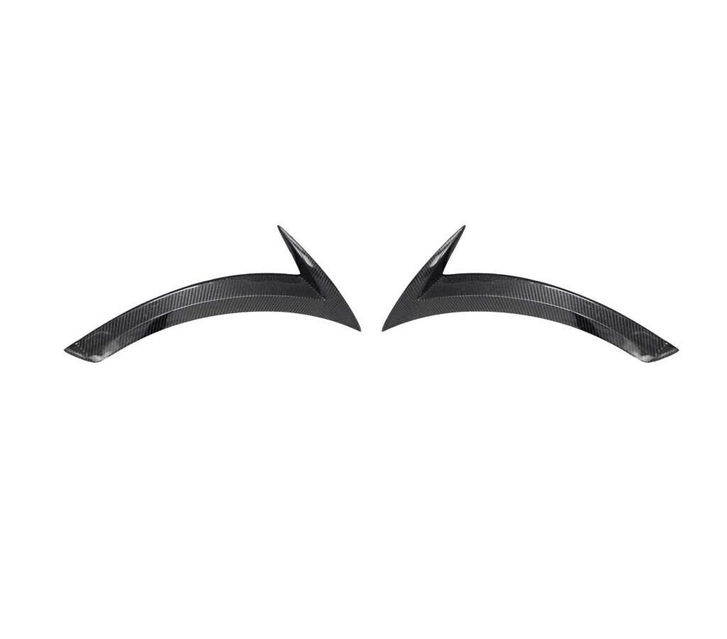 Side Air Vent Fender Fins Carbon Fiber for fit Benz W117 CLA250 CLA45 AMG 13-19