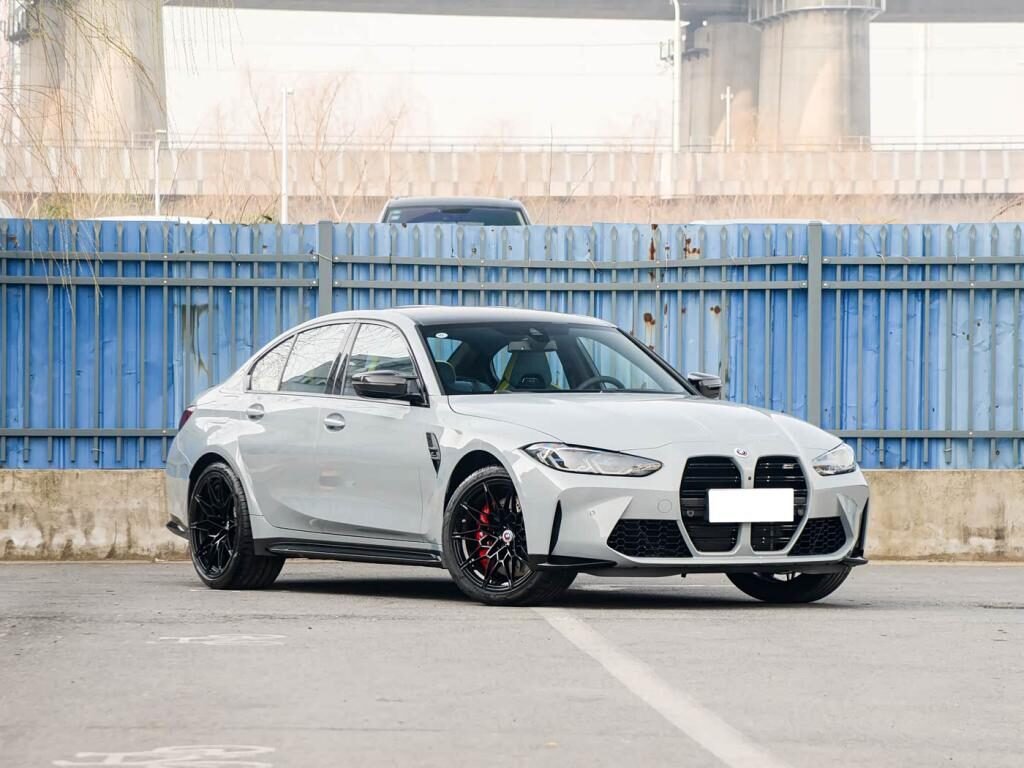 Dry Carbon Fiber Rear Wheel Arch Trim (2PCS) for BMW M3 (G80) 2021–2023