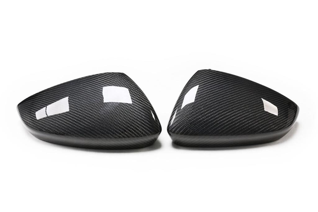 carbon fiber replacement rearview mirror housing with lane assistance for audi A3 RS3 2021 2022 LHD 4D