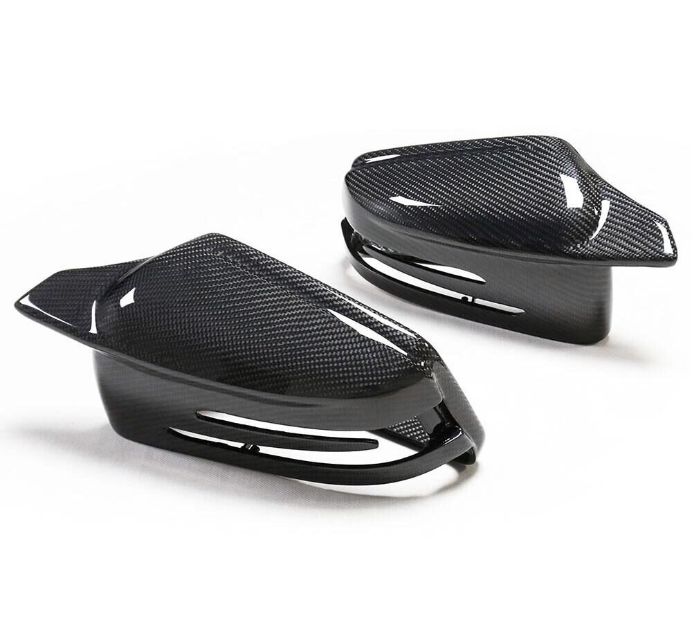 carbon fiber replacement rearview mirror housing for benz w204 w212