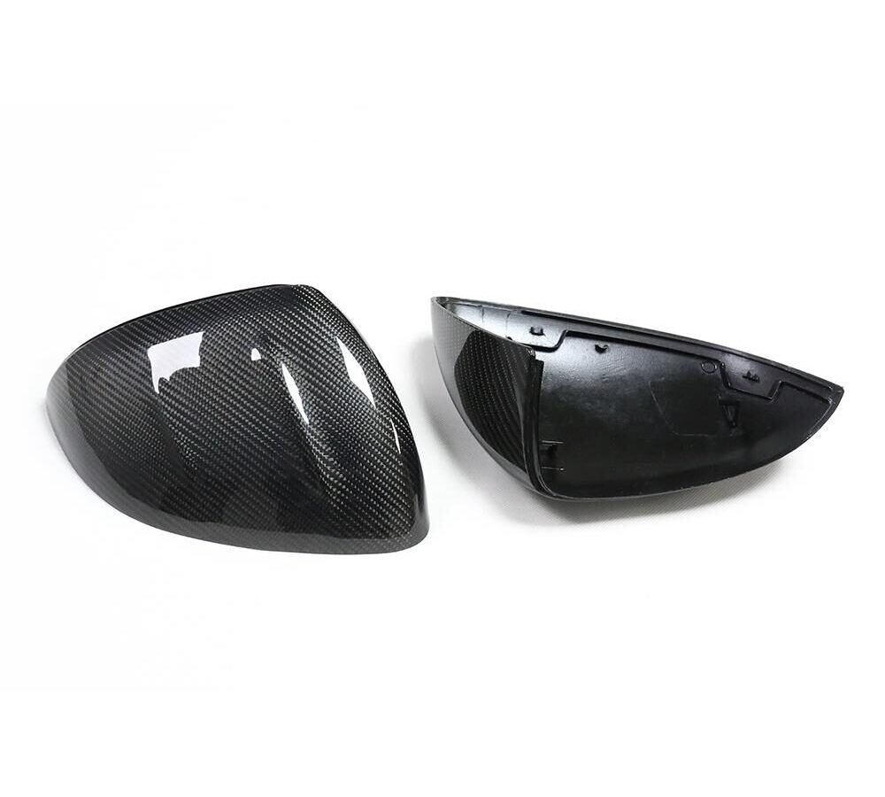 For Mercedes Benz C Class W206 C200 C220 C260 C300 2022+ carbon fiber replacement mirror caps Car Styling Accessories Rear View Mirror Cover Caps Shell Trim Frame
