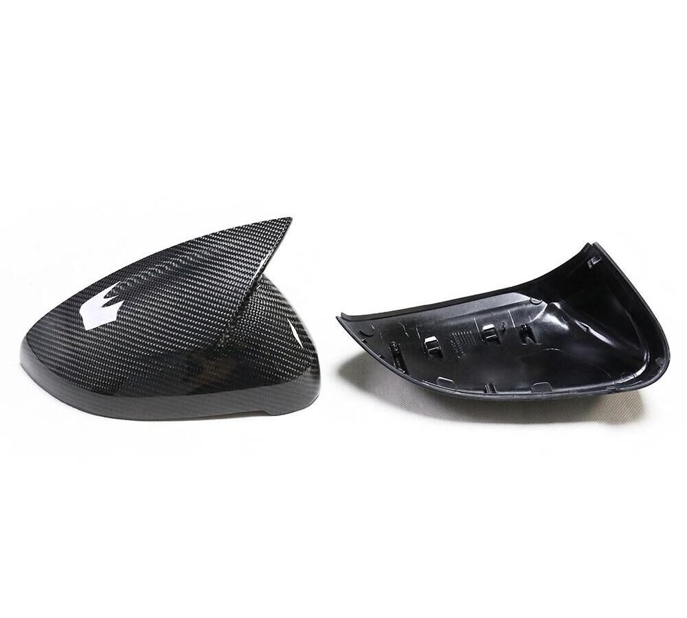 carbon fiber replacement mirror caps covers For Audi A4 A5 B9 RS4 Side Mirror Caps S4 S5 RS5 allroad Quattro replace Covers without lane assistant