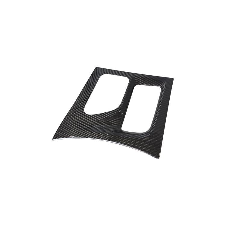 prepreg dry Carbon Fiber for Dodge Charger 2015-2022 Car Dashboard Speedometer Frame Driver Center Console Cover