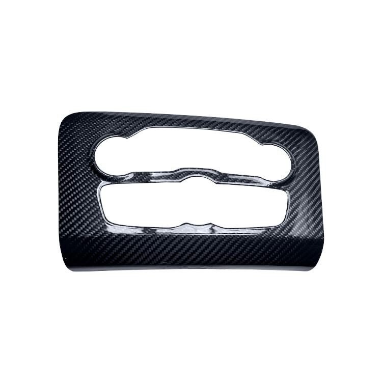 prepreg dry Carbon Fiber Car Dashboard acoustics Console Cover for Dodge Charger 2015-2022
