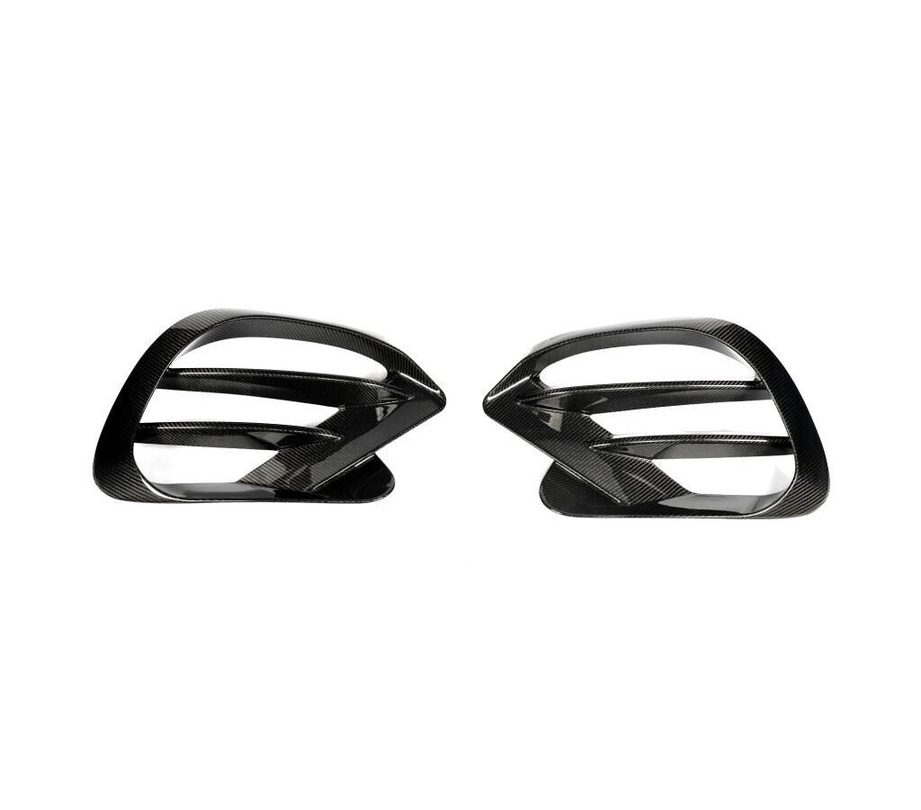 Carbon Fiber fog lamp cover 2 Pcs for Mercedes Gle Coupe 2019 – 2022