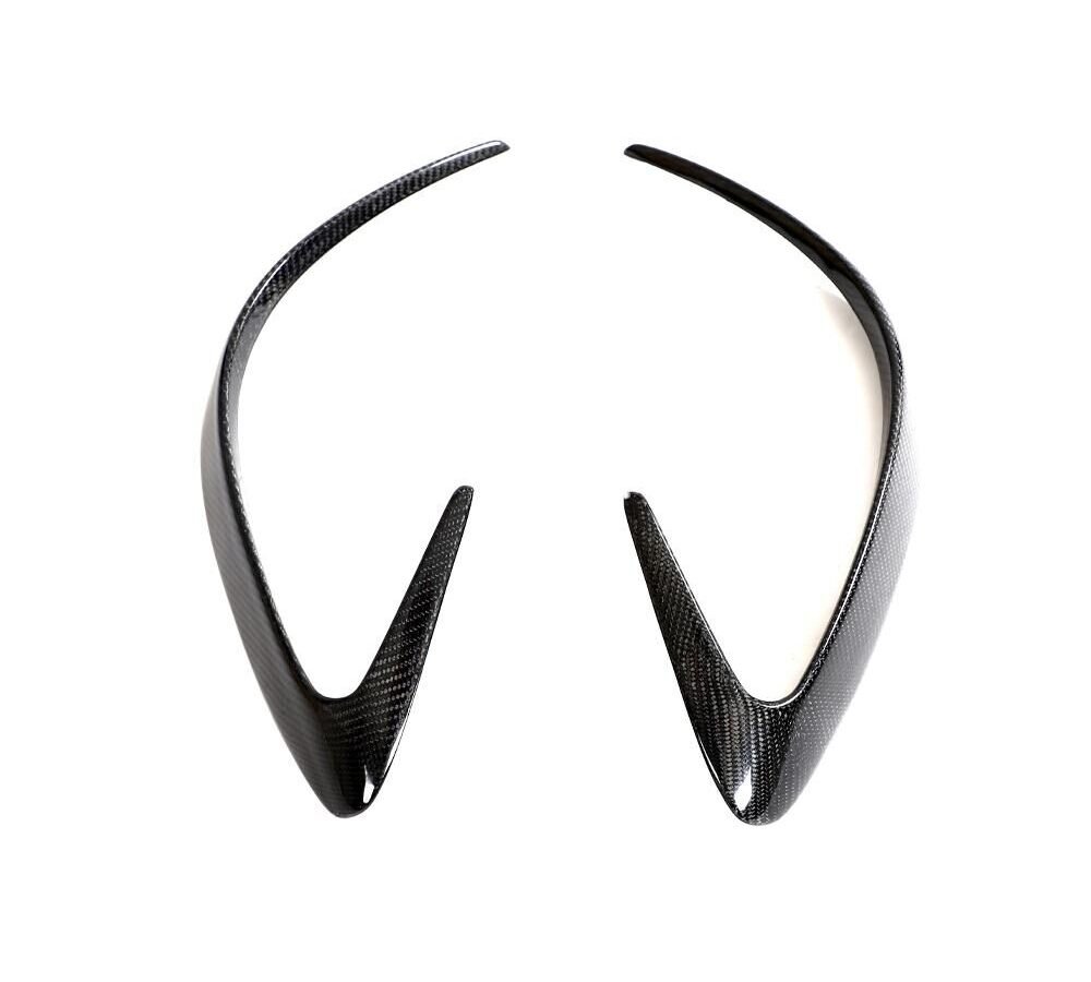 REAL Carbon Rear bumper side vent trim fins for Benz GLE-Class coupe 2016-2019