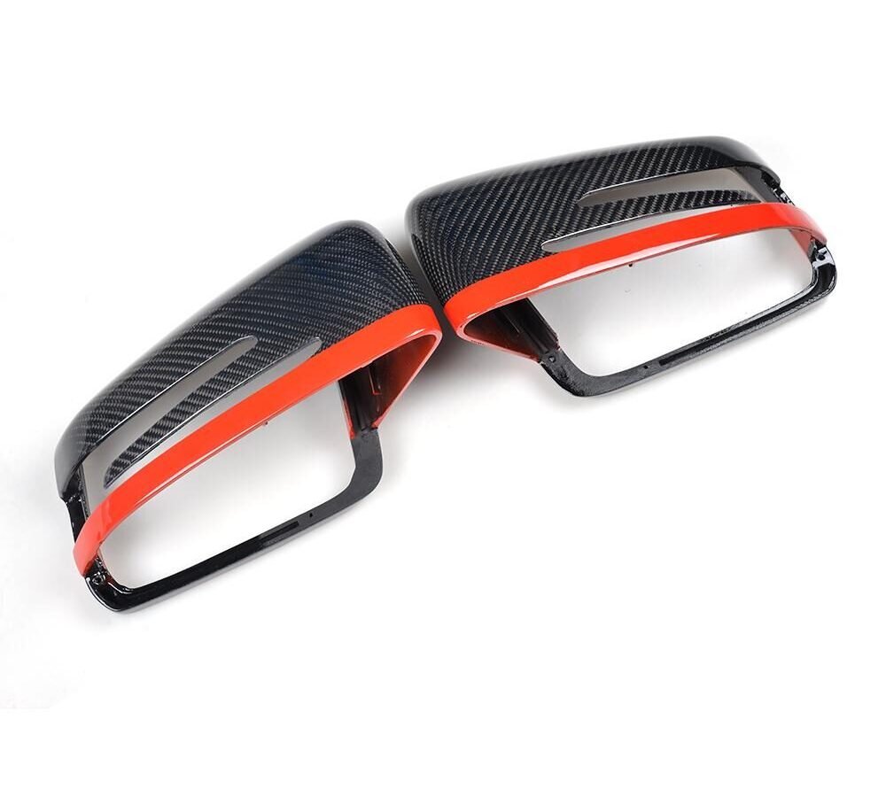 Carbon Fiber Direct Replacement Mirror Cap for Mercedes Benz W204 W212 W218 W176 W207