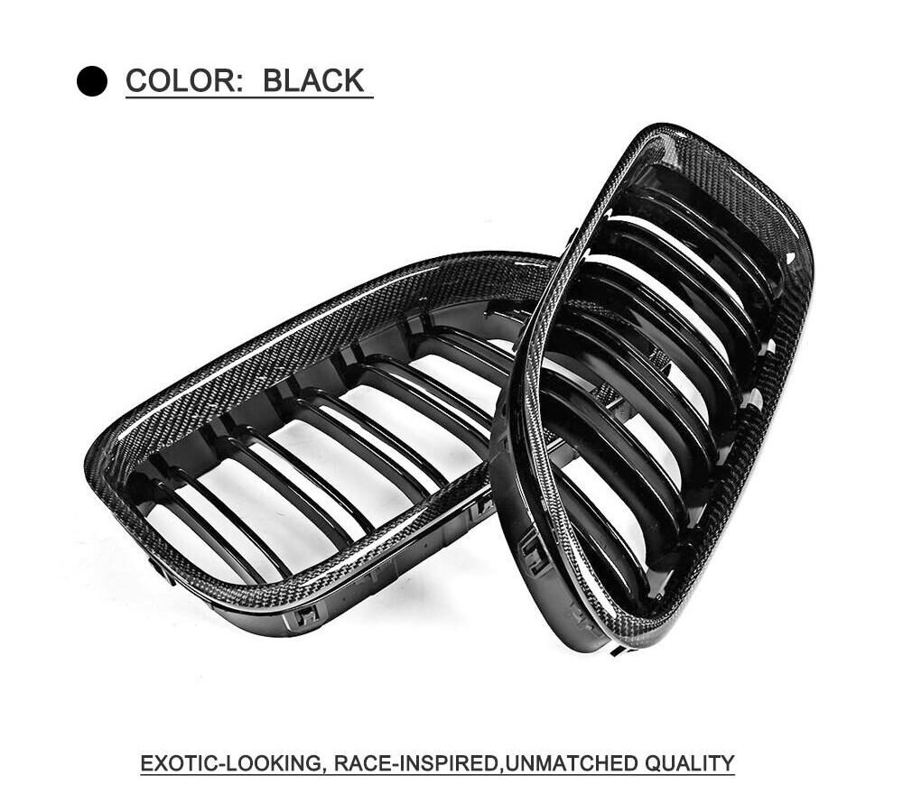 M6 Style F06 F12 F13 Carbon Fiber Front Bumper Mesh Grill Grille for BMW F12 F13 6 Series 640i 650i 640D 2011 – 2016