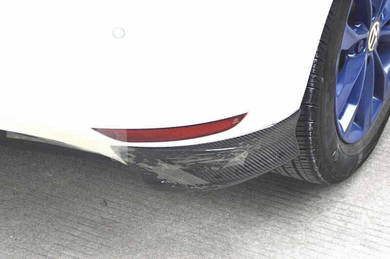 carbon fiber rear bumper splitter for golf 6 VI MK6
