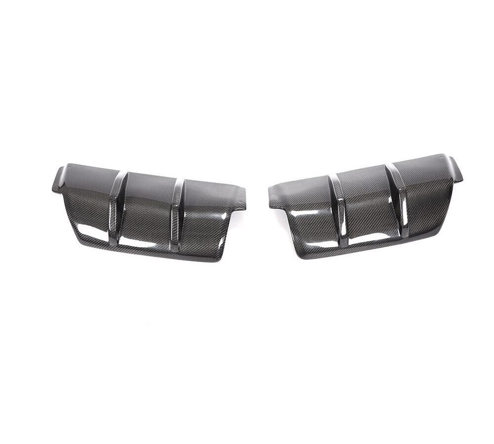 carbon fiber rear diffuser trims for golf 6 VI MK6 R20