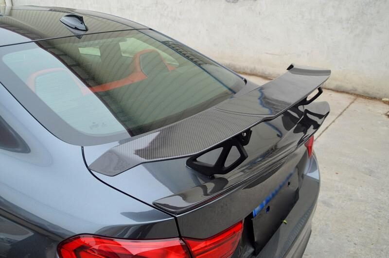 F80 M3 F82 M4 V Style Carbon Fiber Car Styling Rear Trunk lip spoiler Wing for BMW M4 M3 M5 M6 E90 E92 E82