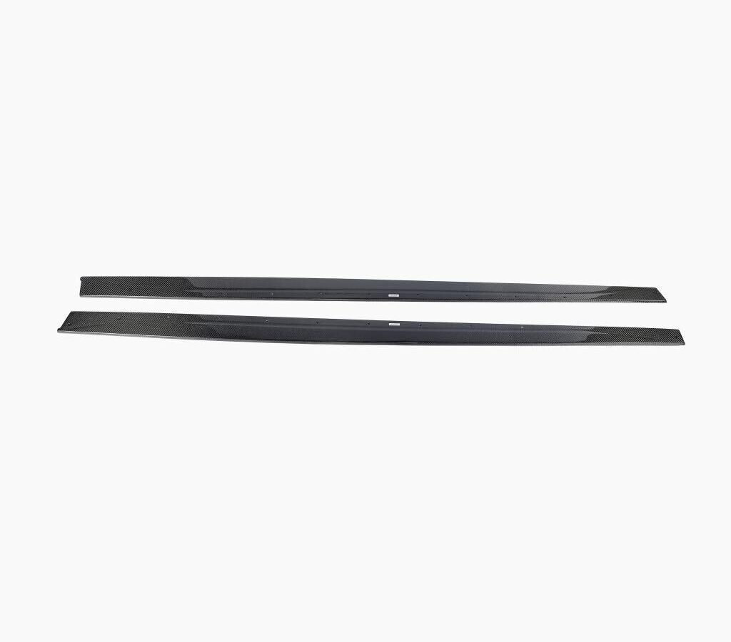 F82 M4 2Dr carbon fiber body kit side skirts For BMW 2014-17
