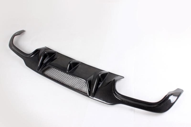2012 Mercedes Benz W204 C63 AMG bumper rear diffuser